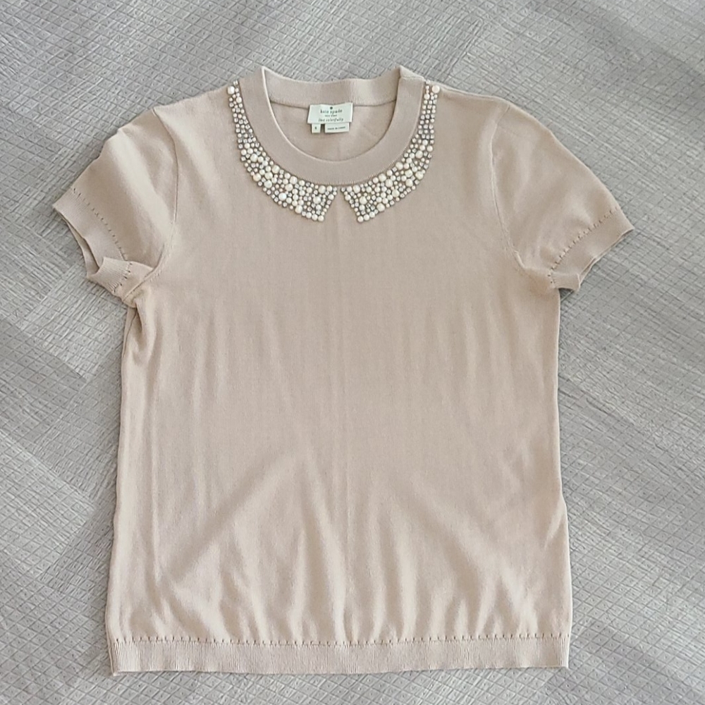 Kate Spade embelished top 💎♠️